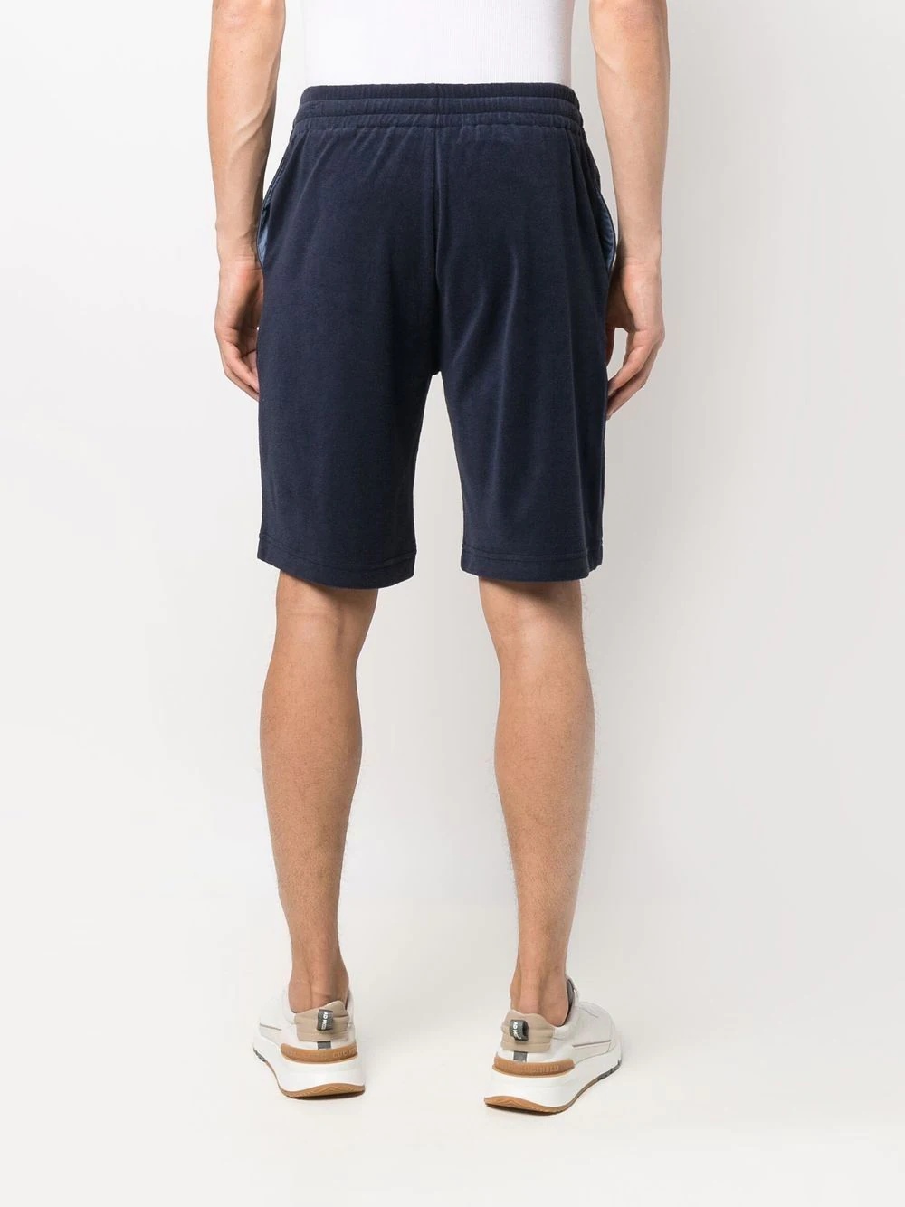 elasticated cotton shorts - 4