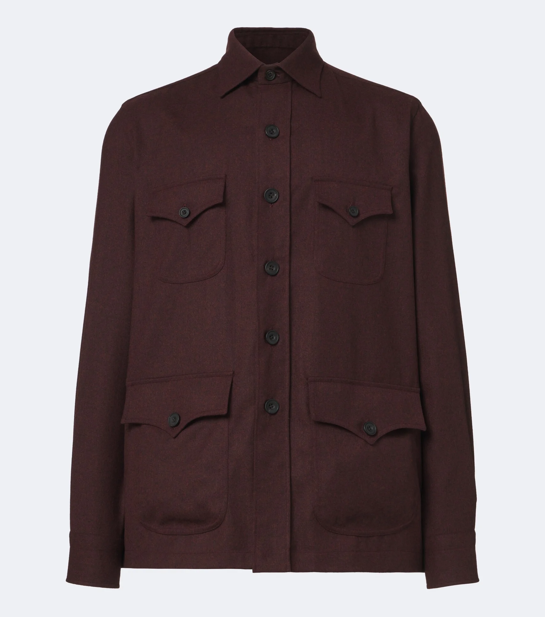 Wool overshirt - 1