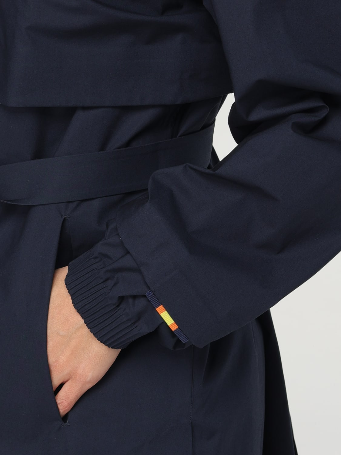 K-Way technical fabric trench coat - 4