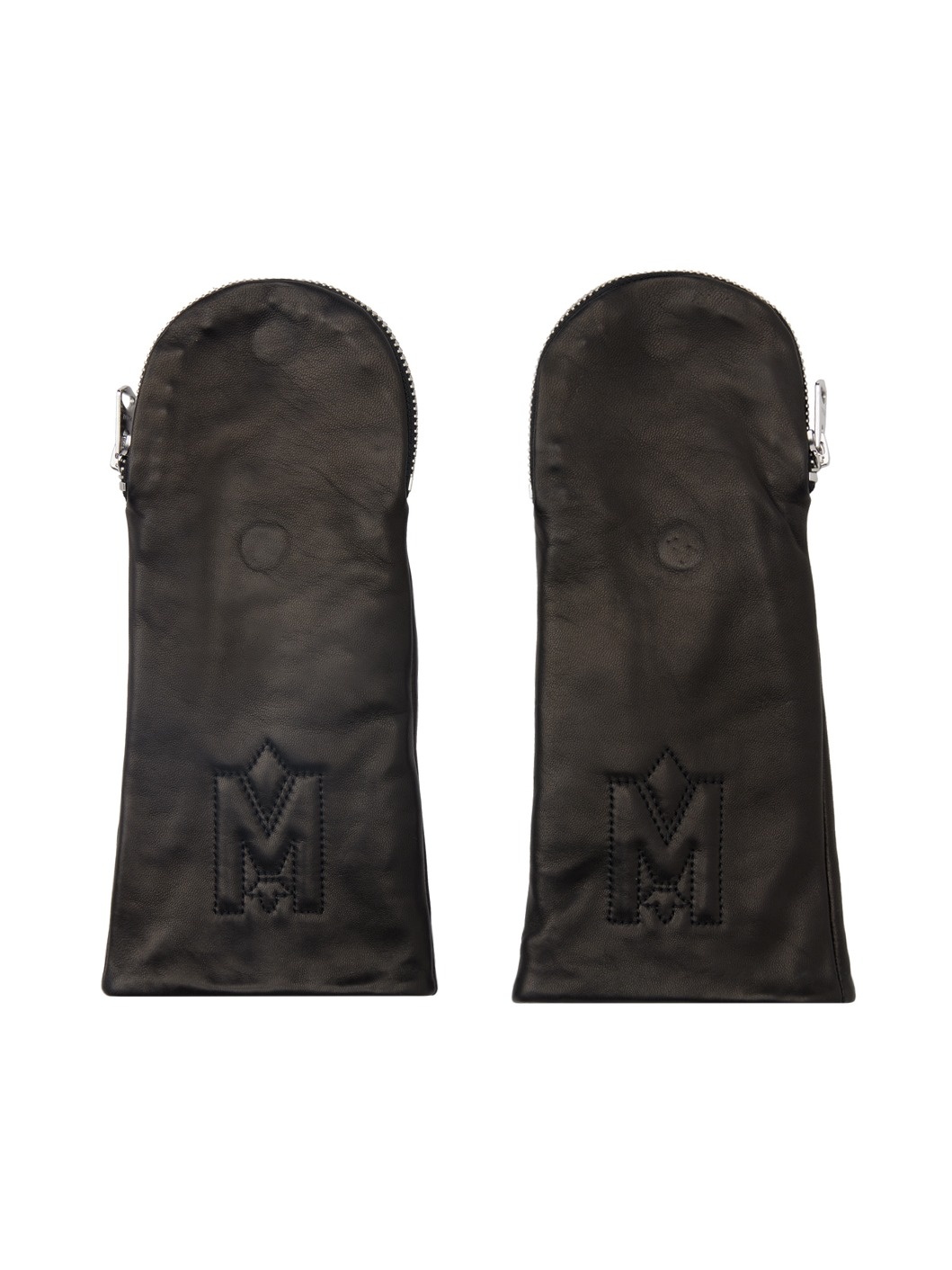 Black Tyresa Mittens - 1