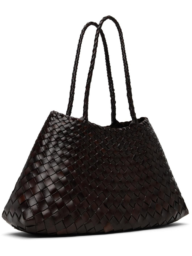 DRAGON DIFFUSION Brown Santa Croce Big Tote outlook