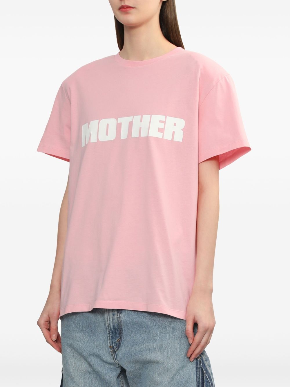 logo-print T-shirt - 3