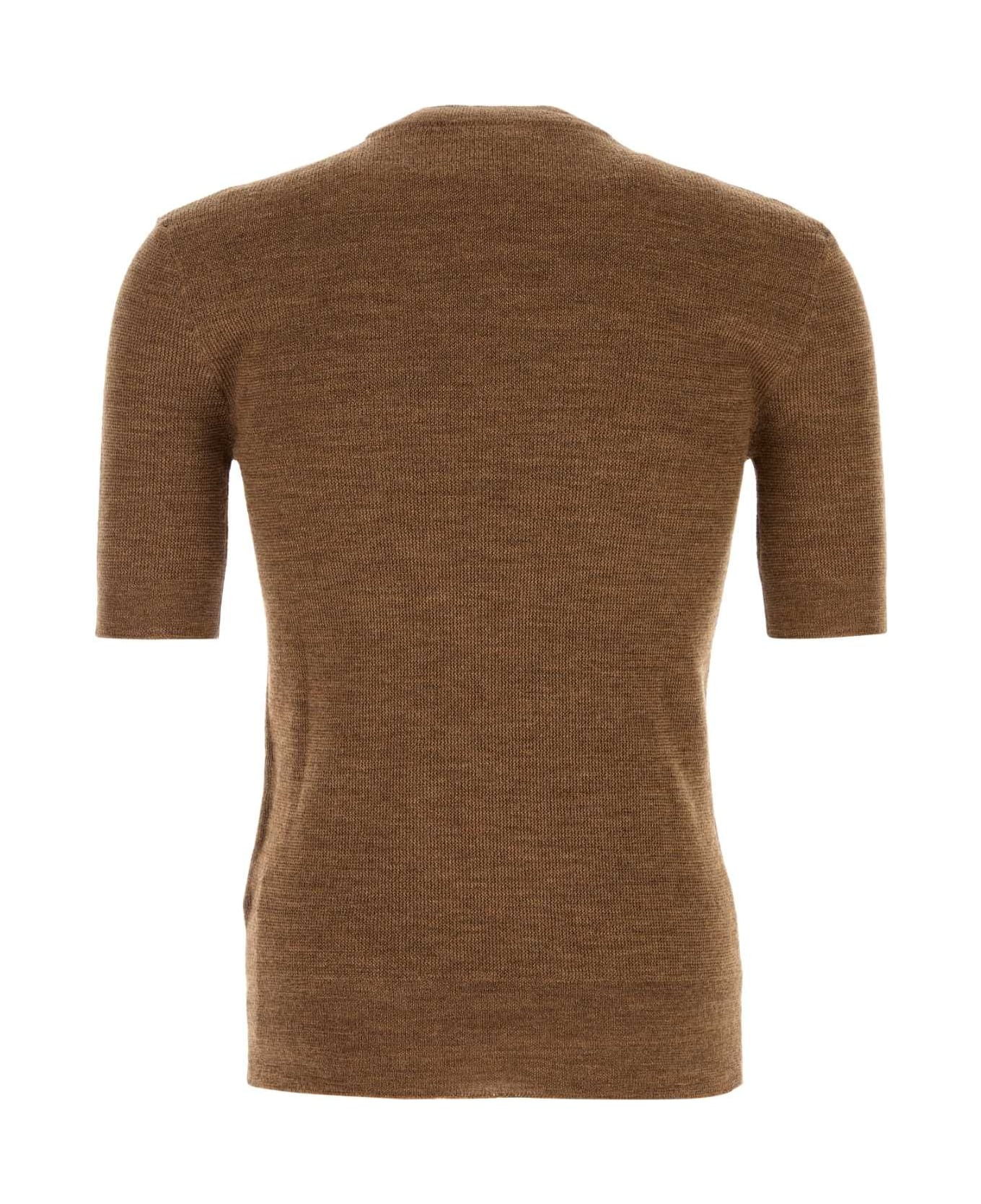 Caramel Wool Sweater - 2