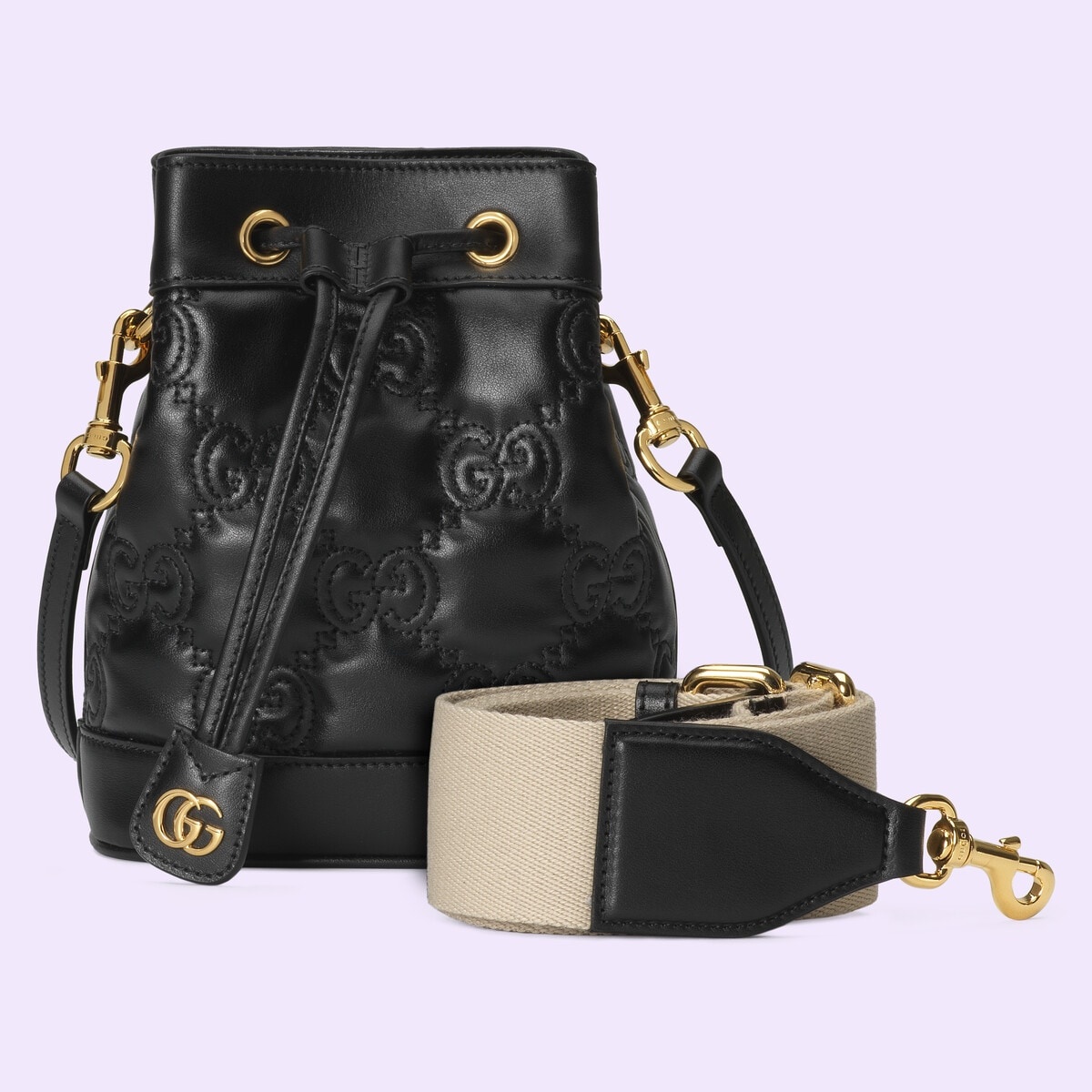 GG Matelassé bucket bag - 4