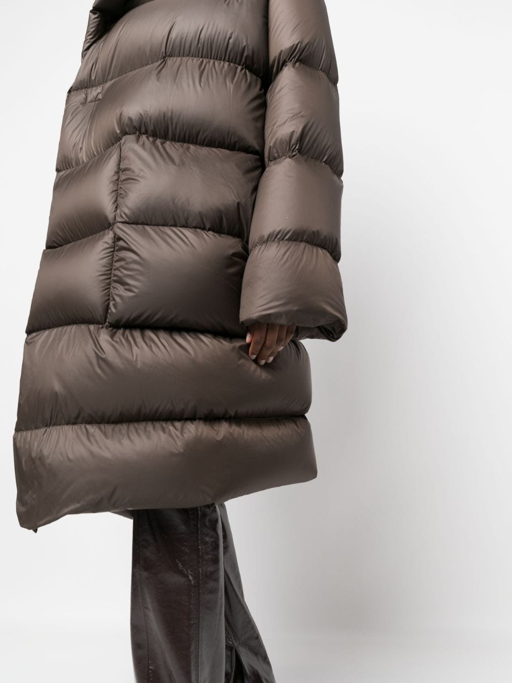 quilted hooded coat - 5
