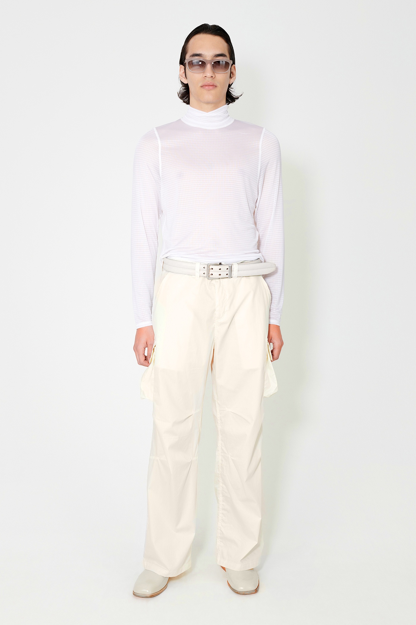 パンツ OUR LEGACY MOUNT TROUSER Pearl Beige 44 Our Legacy - Mount Trouser Pearl Beige Cotton Chinz