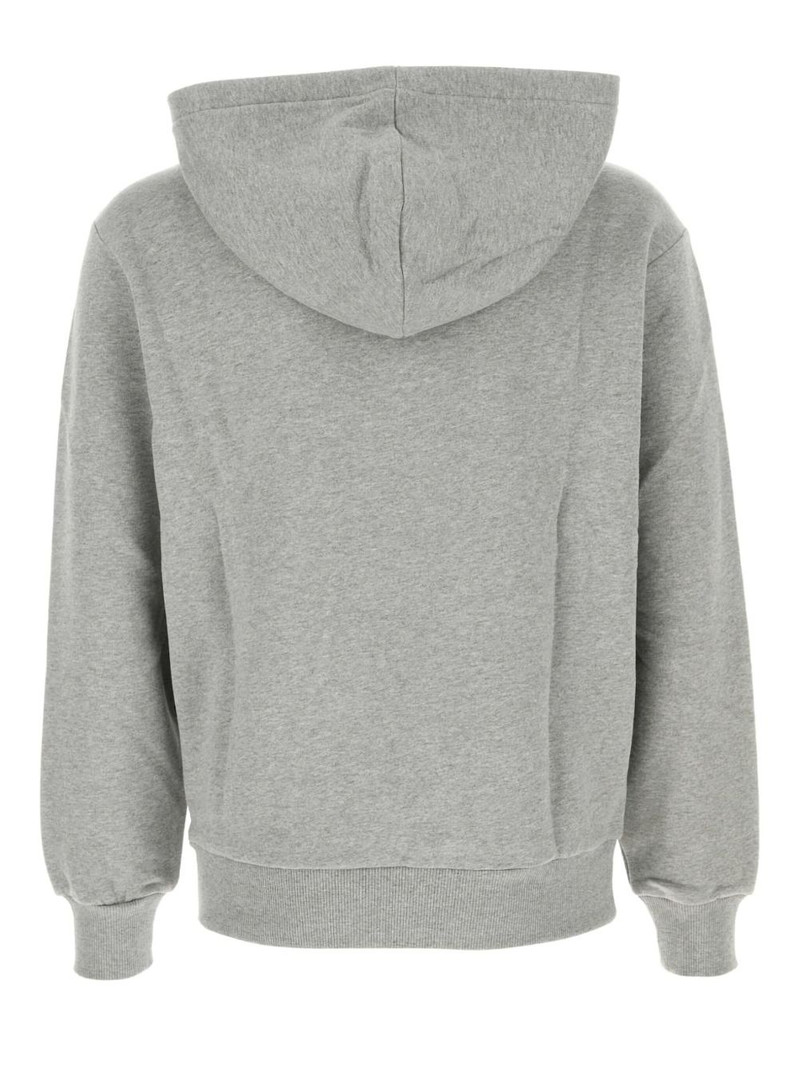A.P.C. logo-print hoodie outlook