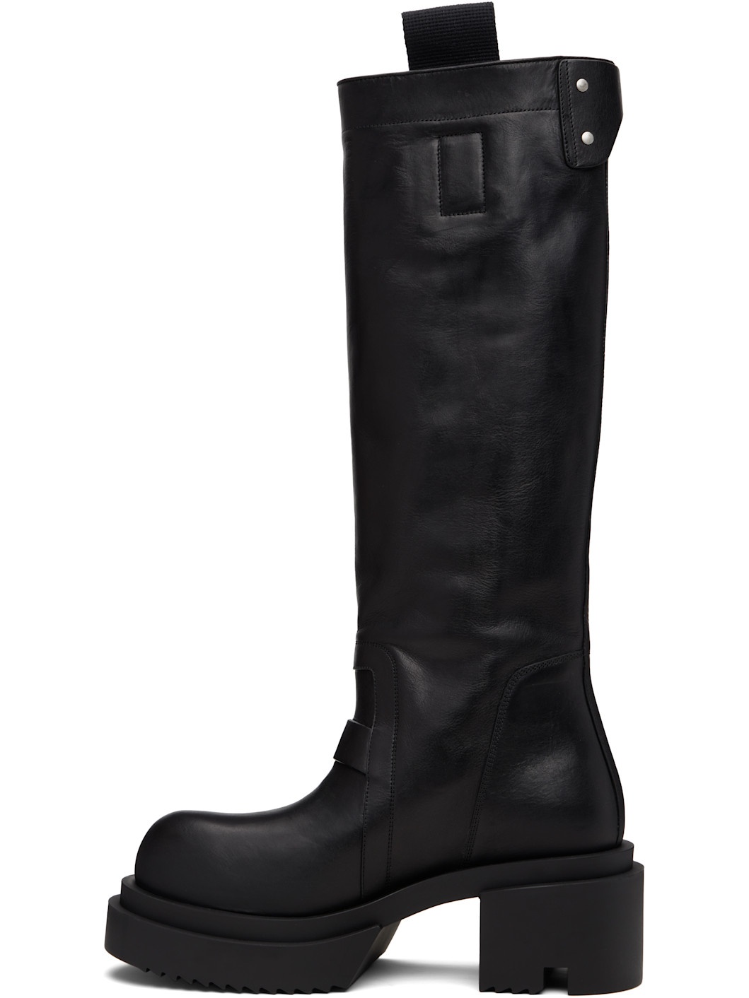 Black Concordians Pull On Mega Tractor Boots - 3