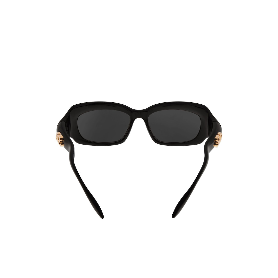 Women's Palazzo Rectangle Sunglasses  in Black - 2