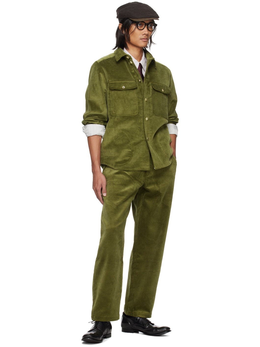 Green Button Shirt - 5