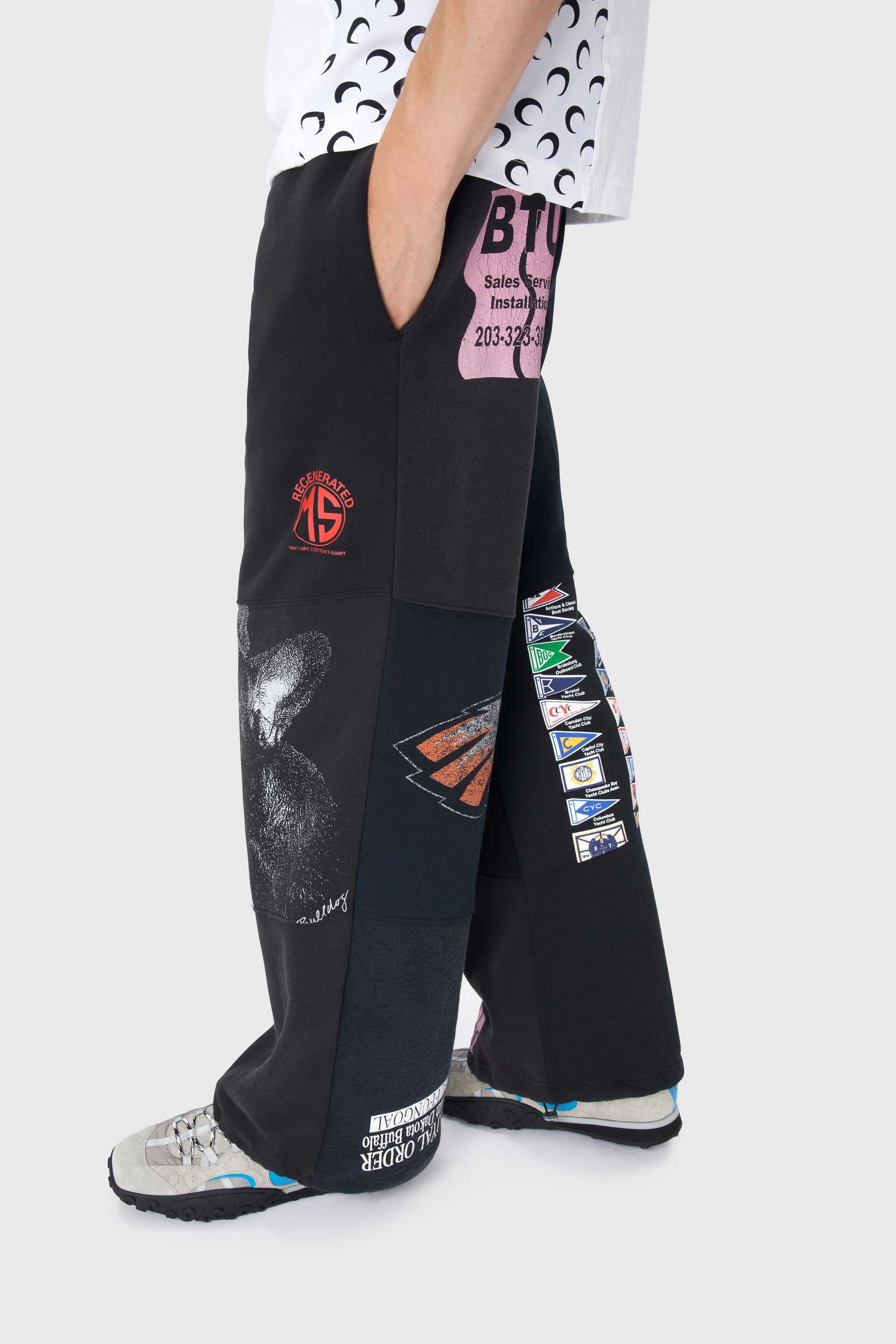Regenerated Graphic Sweatshirts Sweatpants - 9