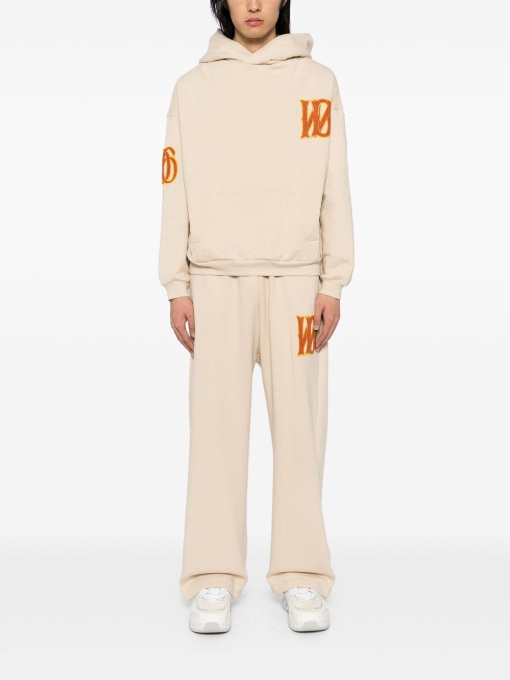 logo-patch hoodie - 2
