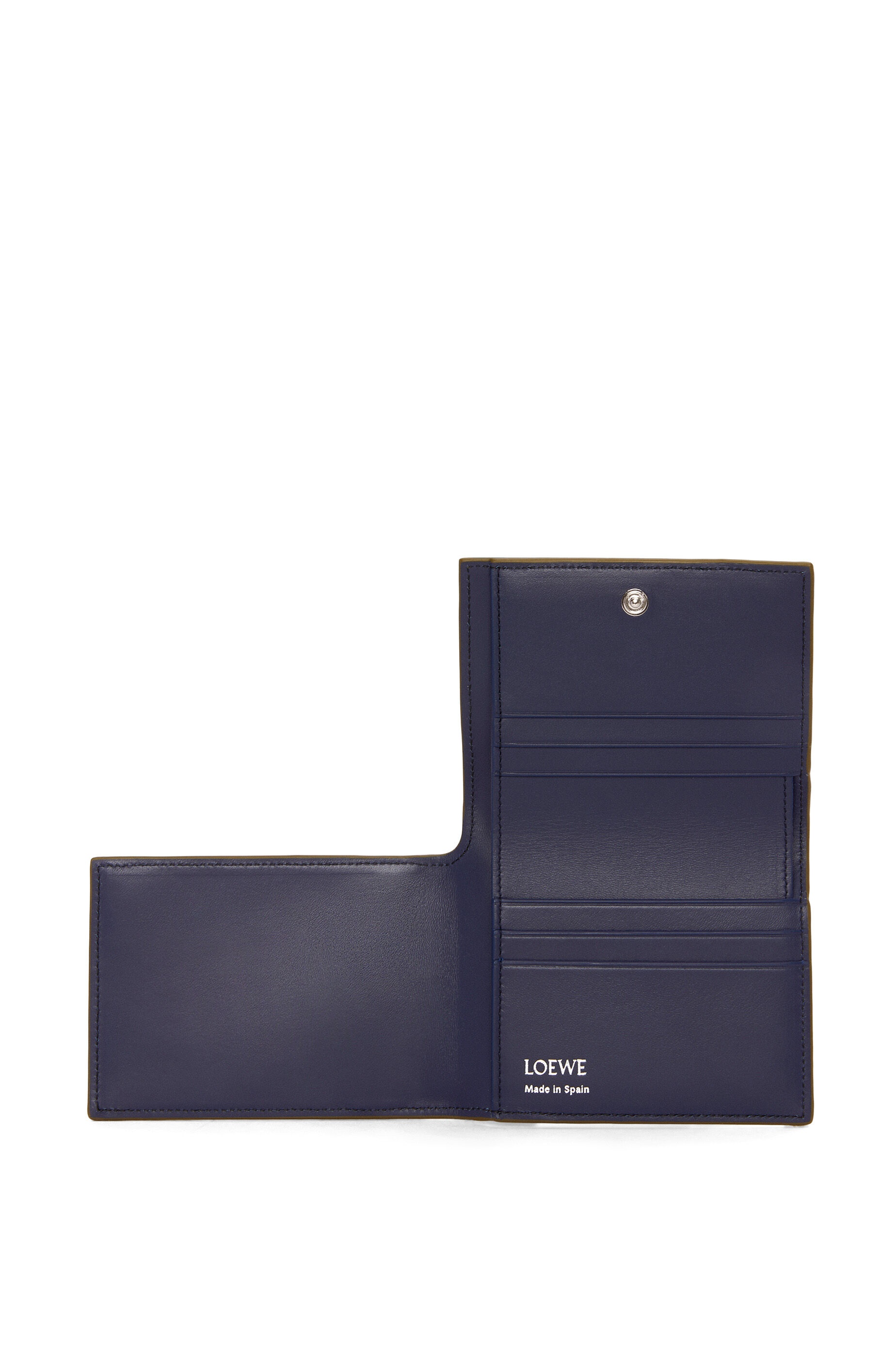 Folded wallet in shiny nappa calfskin - 2