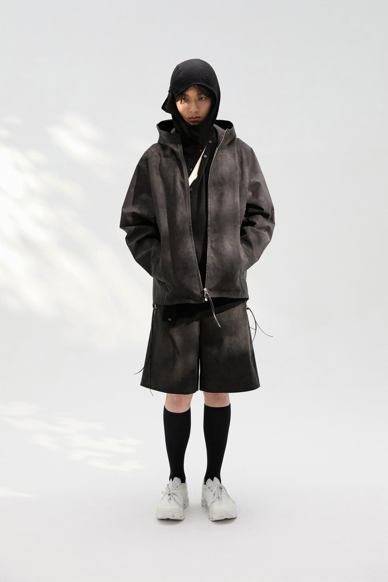 POST ARCHIVE FACTION (PAF) 8.0 KNIT HOODIE CENTER (BLACK) outlook