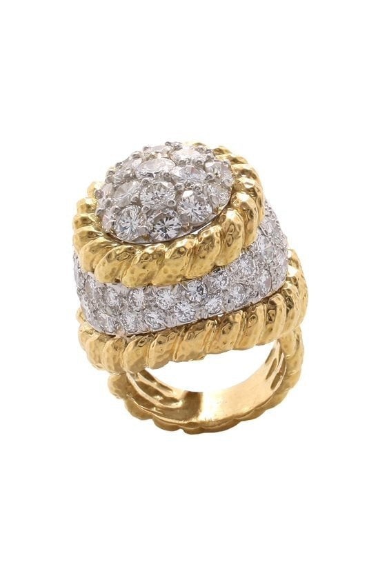 Double Decker Rope Ring - 1
