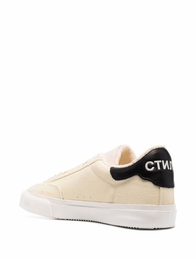 vulcanized low-top sneakers - 3