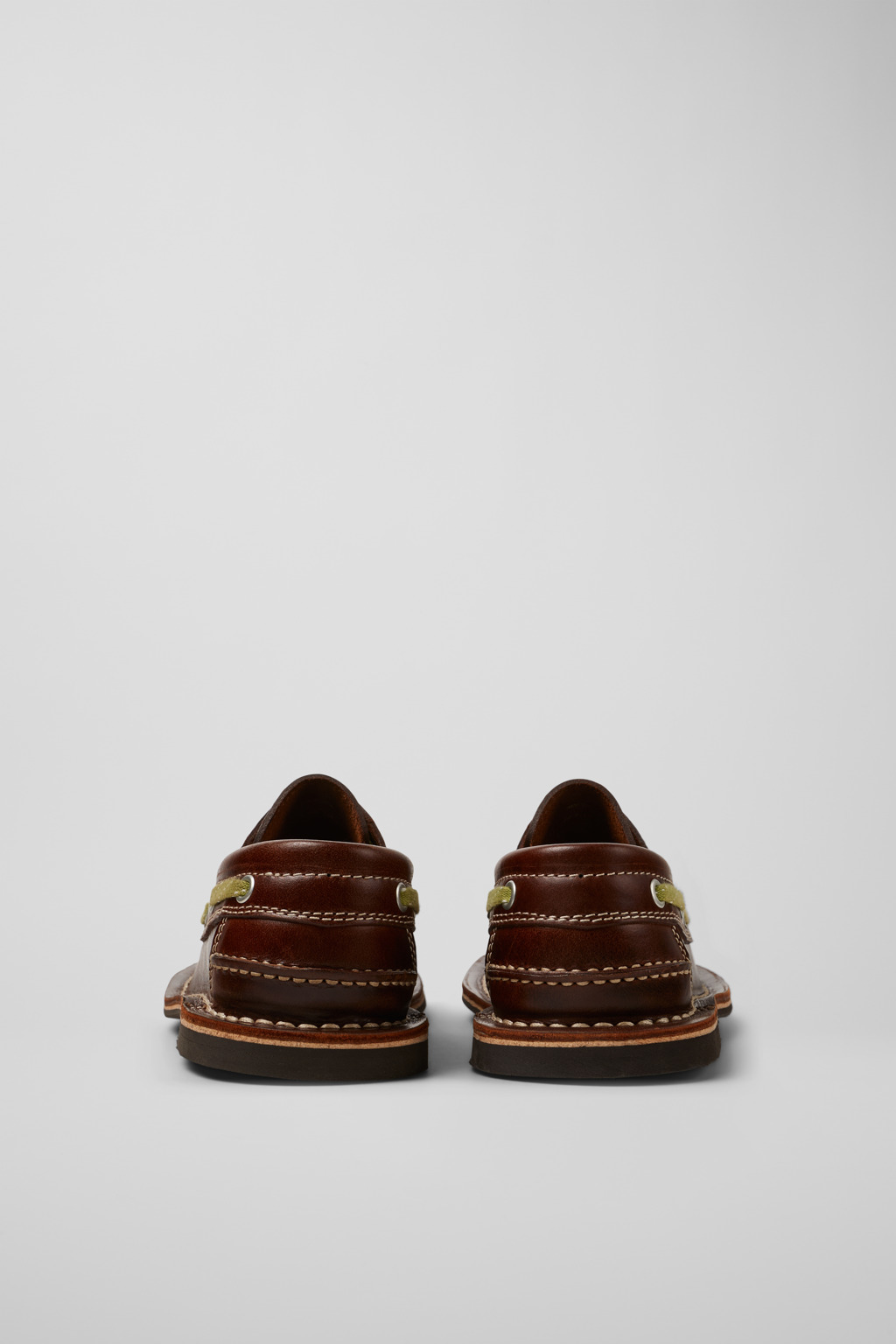 Brown boat shoes - 3