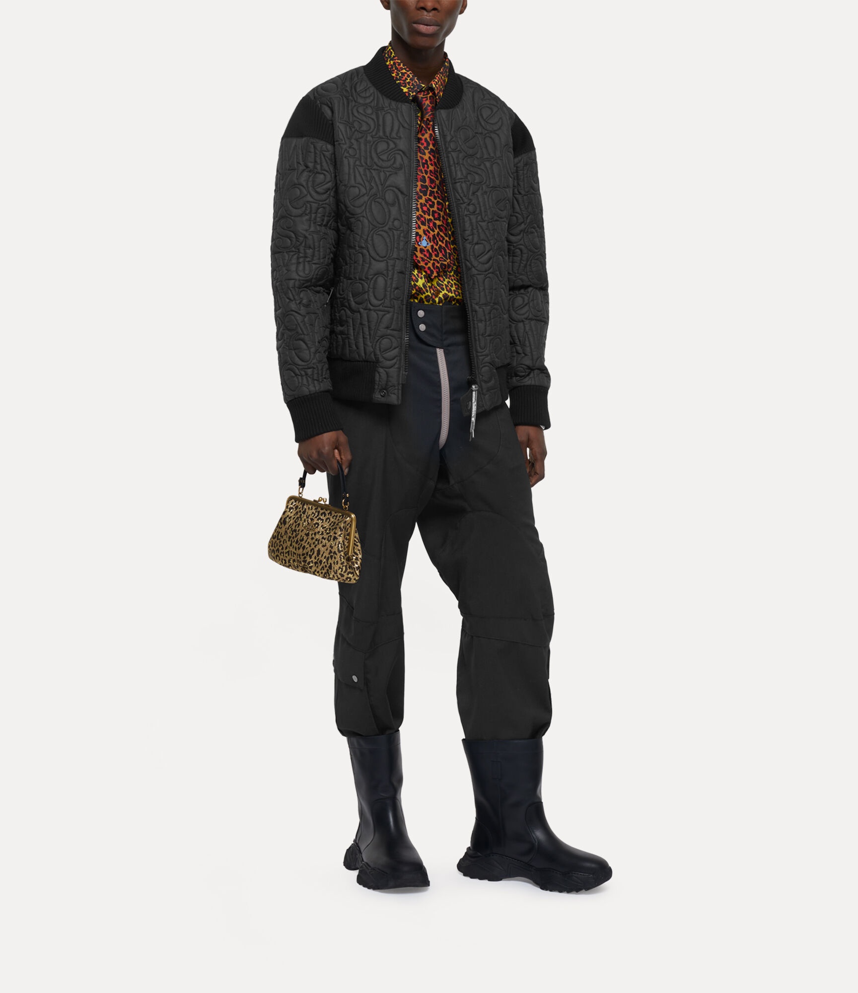 STRIPPED CYCLIST BOMBER - 2