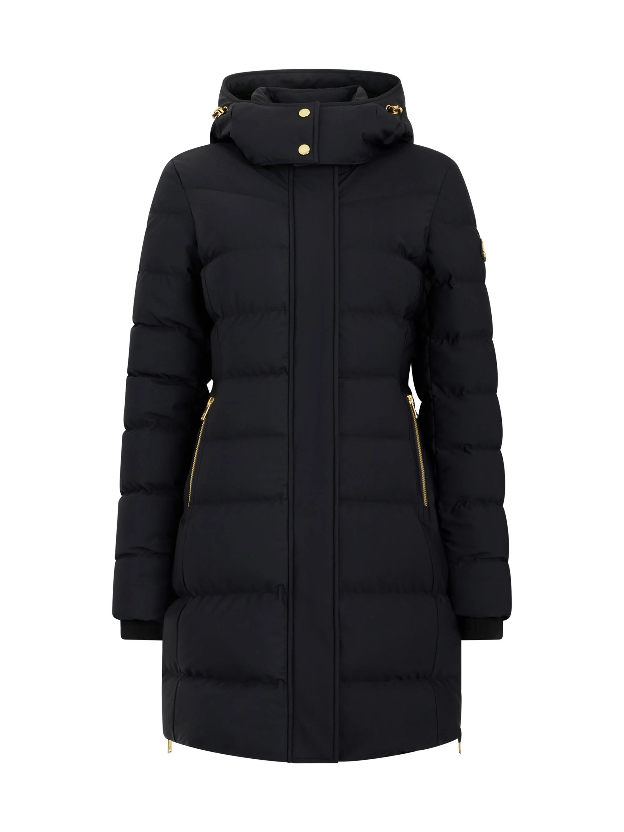 Women's Nyluxe Watershed Down Parka - Black - 1