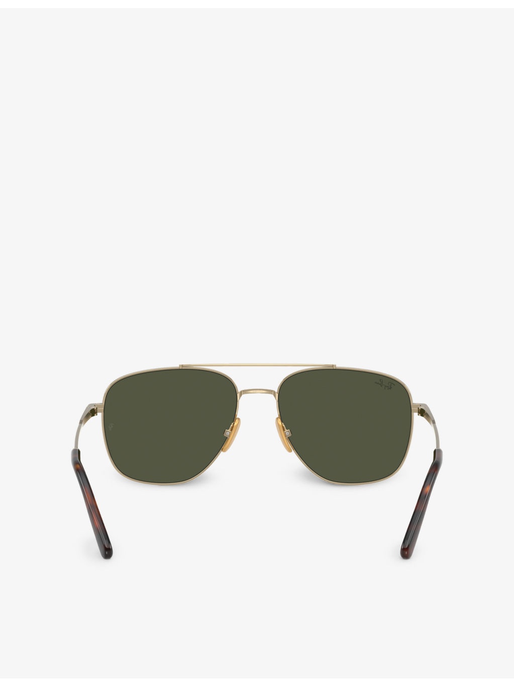RB8097 Square-Shape Titanium Sunglasses - 4