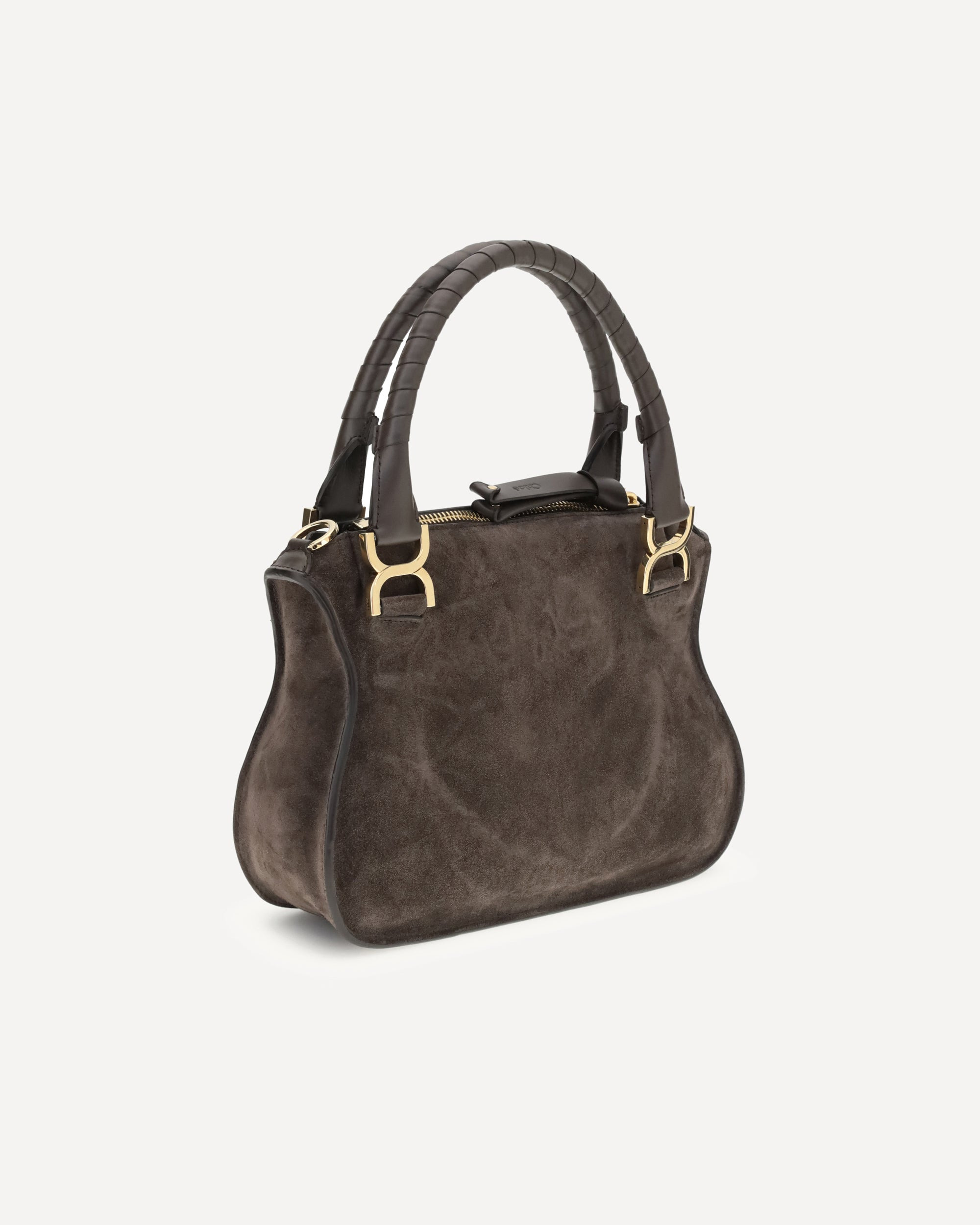 Small suede Shoulder Bag - 3