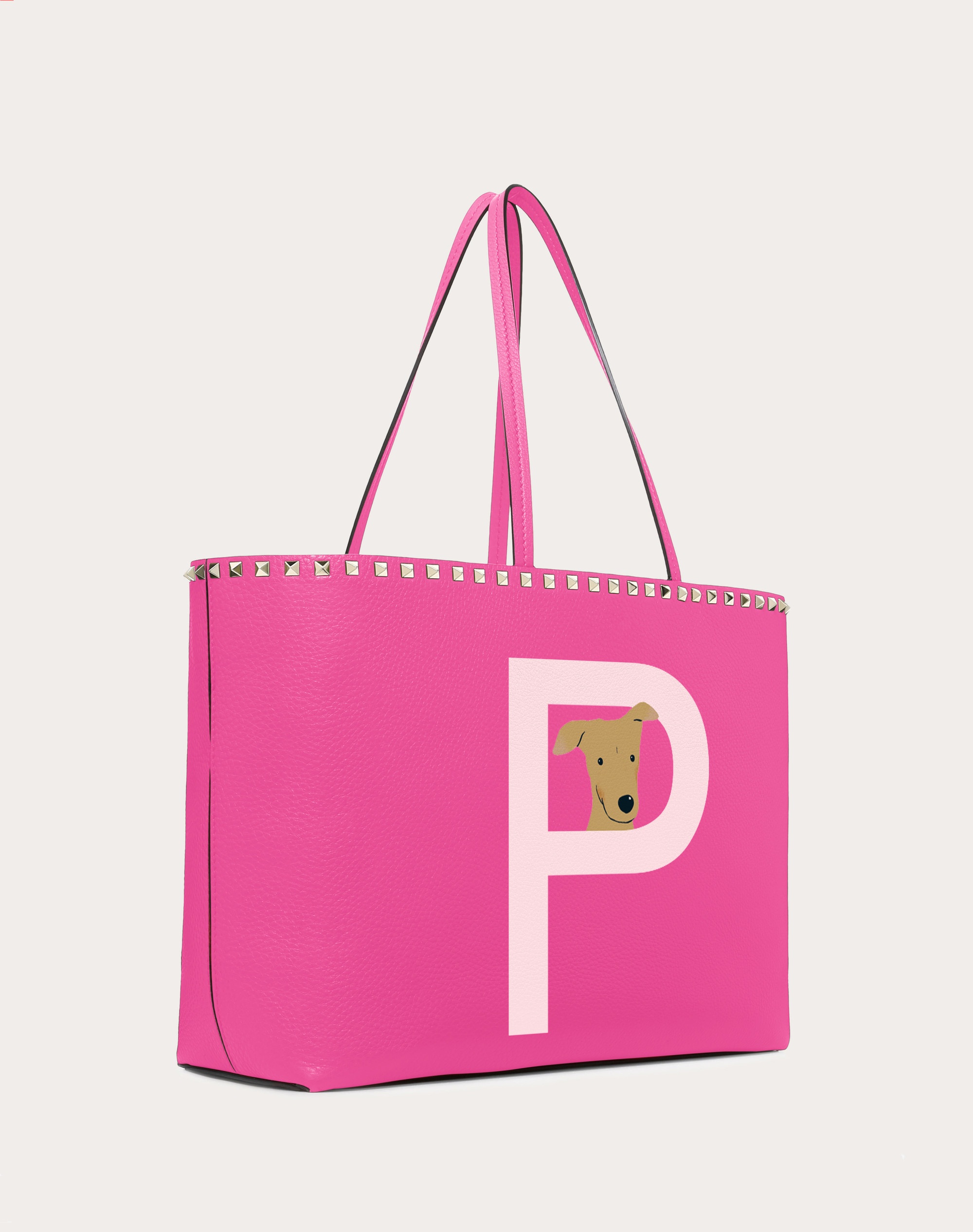 VALENTINO GARAVANI ROCKSTUD PET CUSTOMIZABLE TOTE BAG - 2