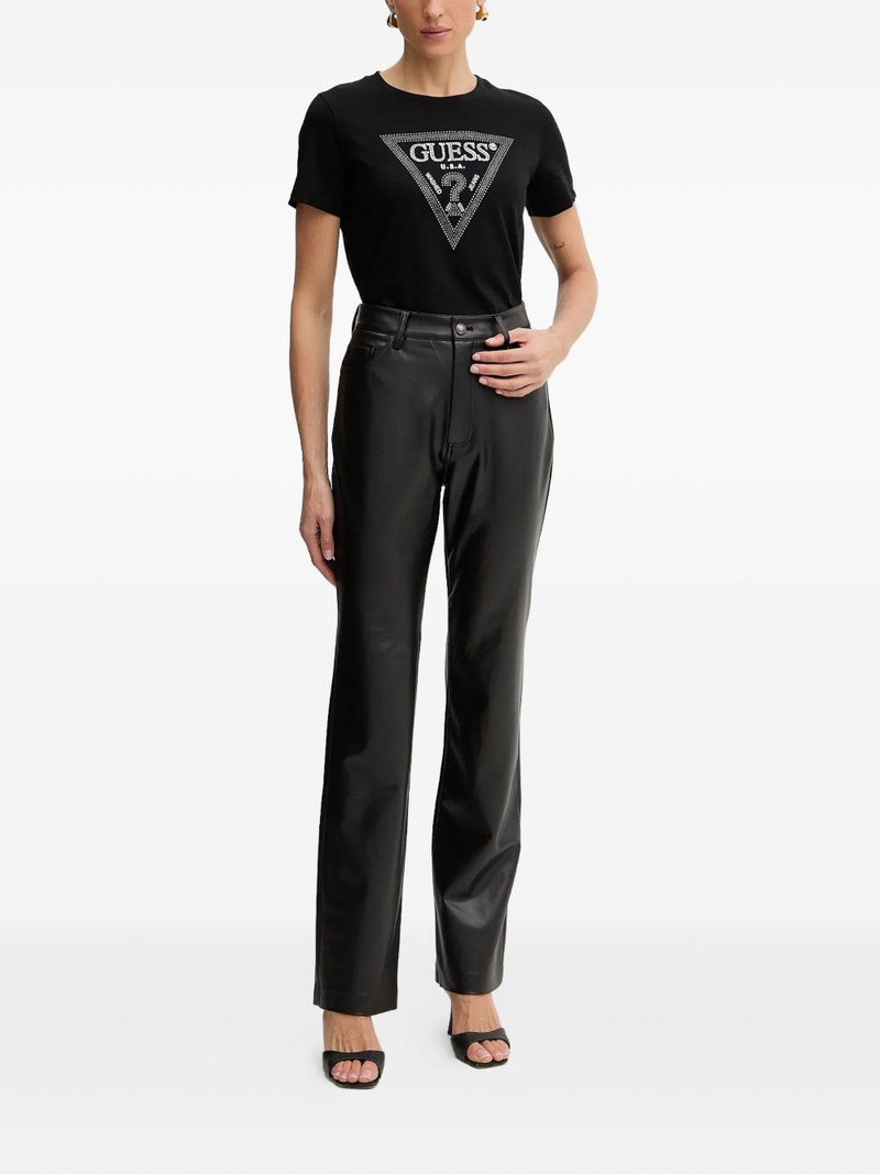 GUESS USA button-fastening trousers outlook