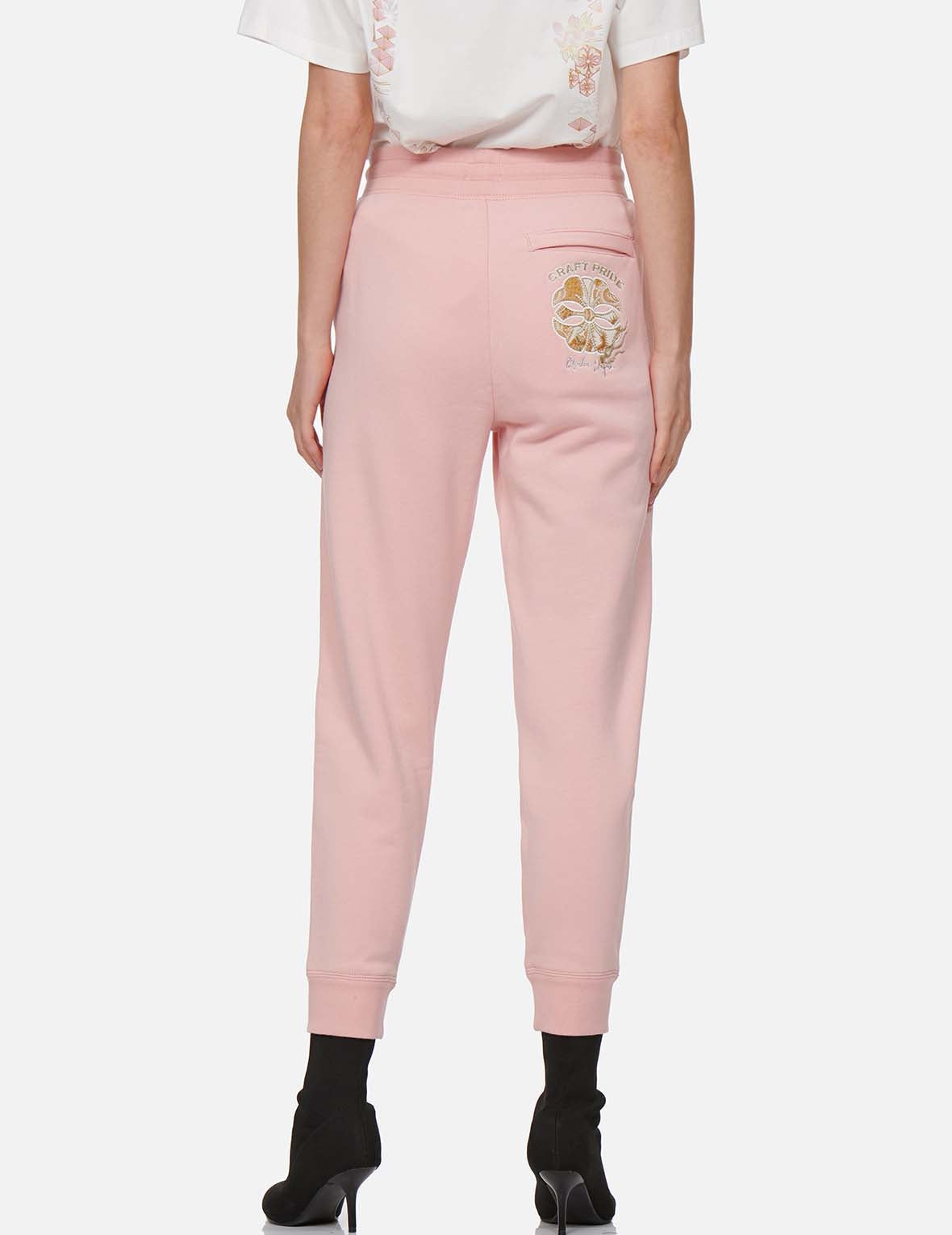 Brocade Kamon Appliqué Sweatpants - 3