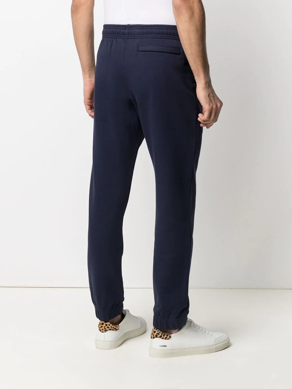 tiger motif track trousers - 4