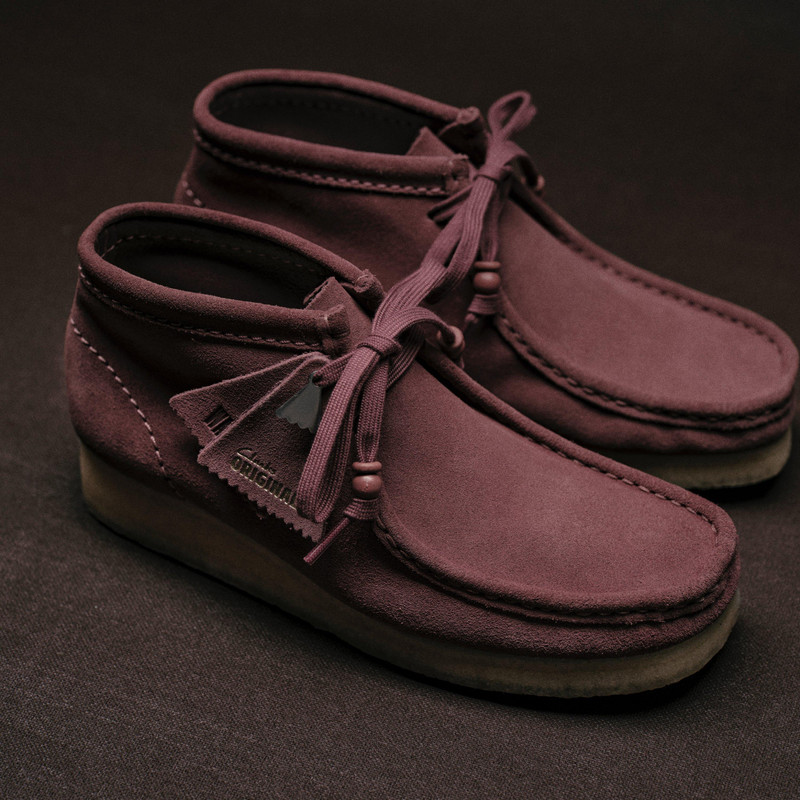 Wallabee Boot Rose Brown Suede 2