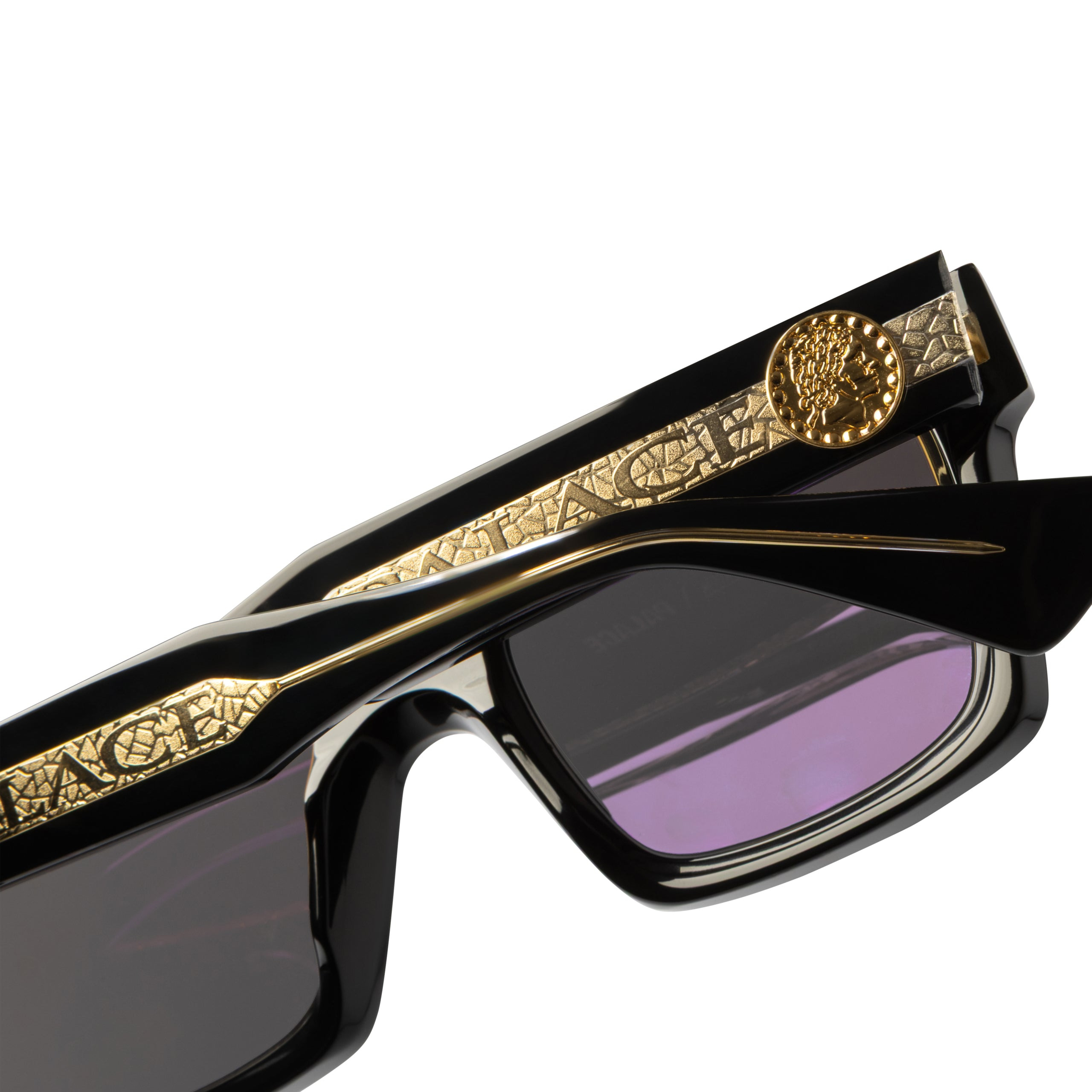 PALACE CUTLER AND GROSS MERCURY SQUARE SUNGLASSES BLACK - 4