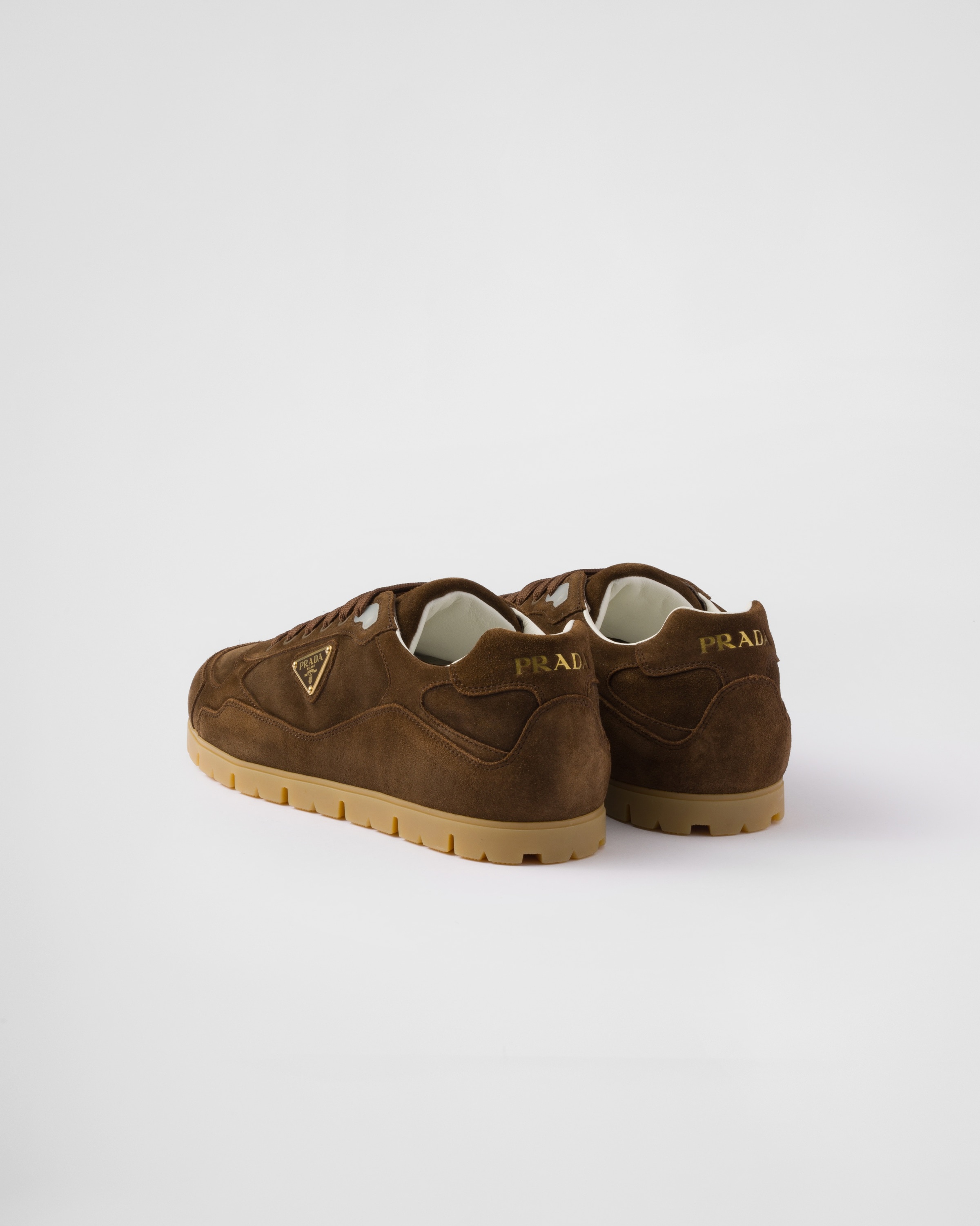 Trail faded suede sneakers - 4