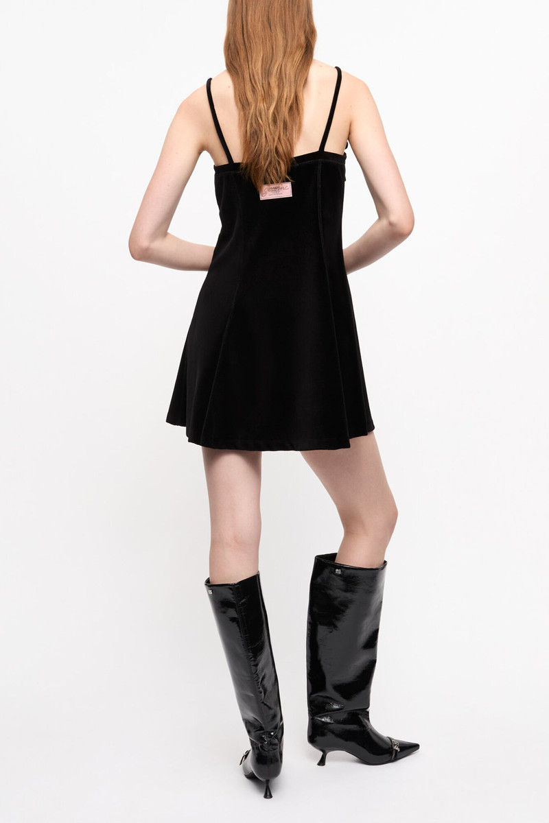 VELOUR MINI DRESS 3