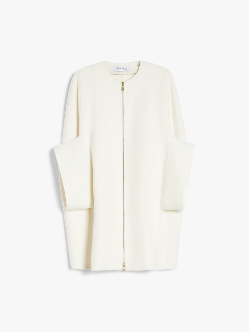 PLACIDO Cashmere mouflon cape - 1