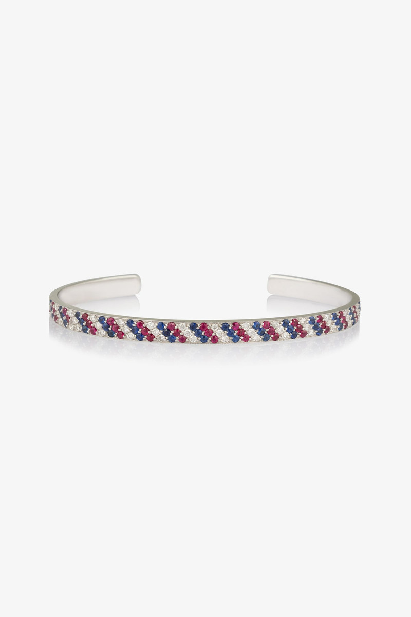 DIAMOND DIAGONAL FRENCH CUFF 1