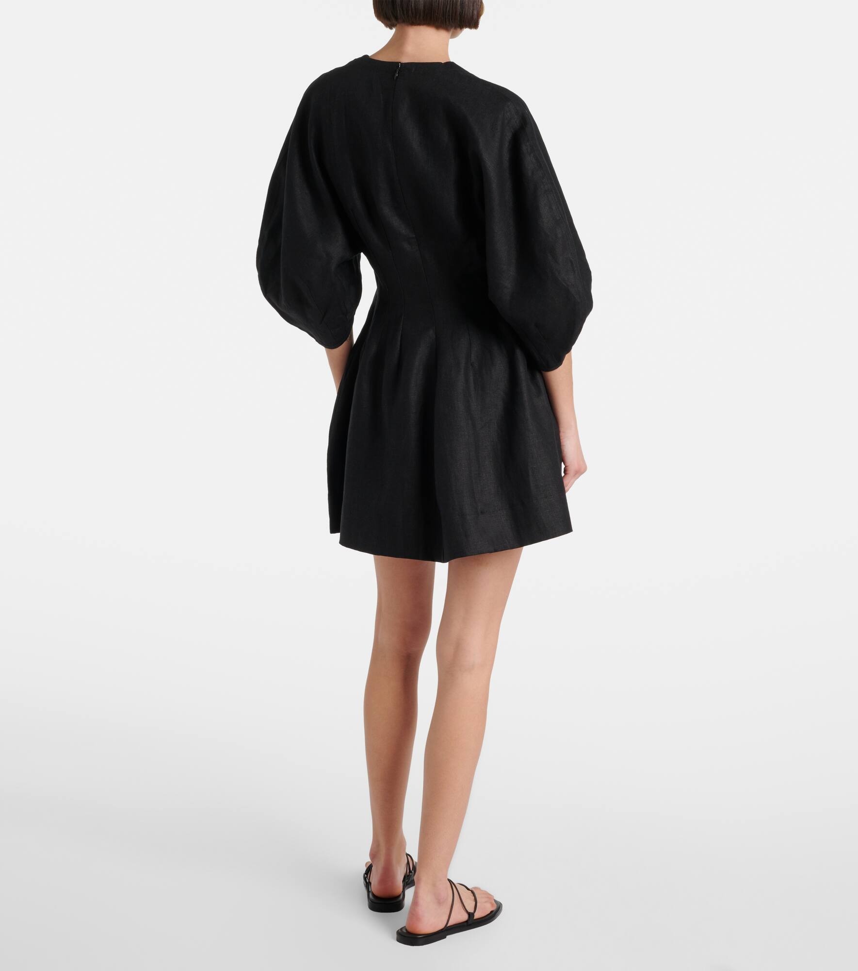 Soleil linen minidress - 3