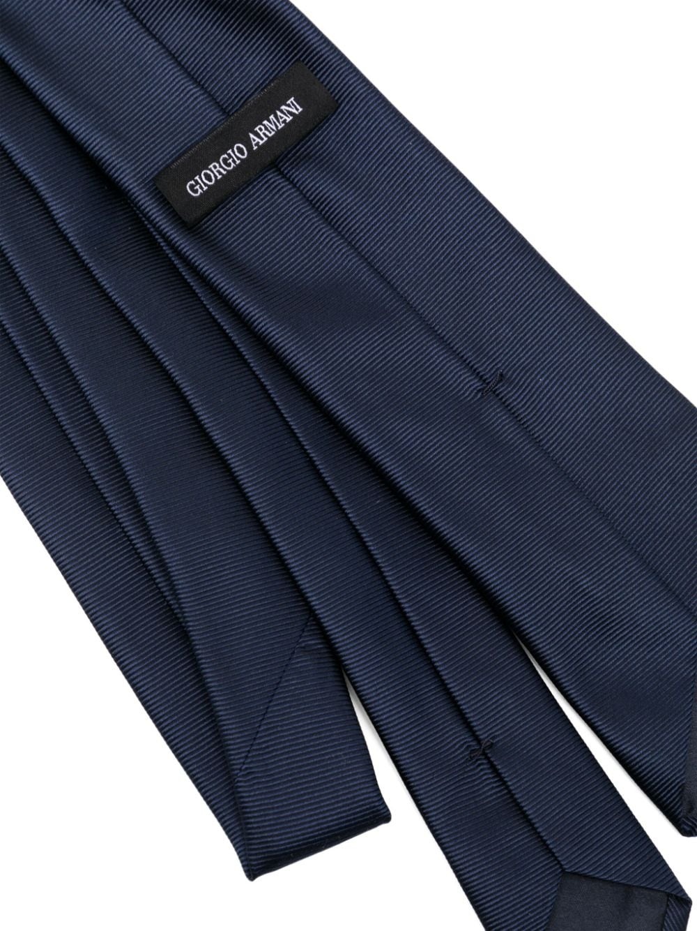 logo embroidered tie - 2