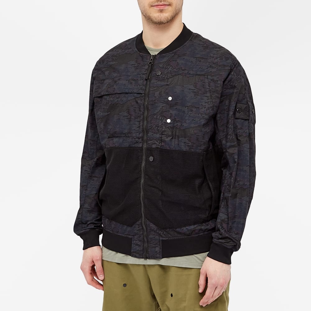 Stone Island Shadow Project Dpm Rip Stop Bomber Jacket - 5