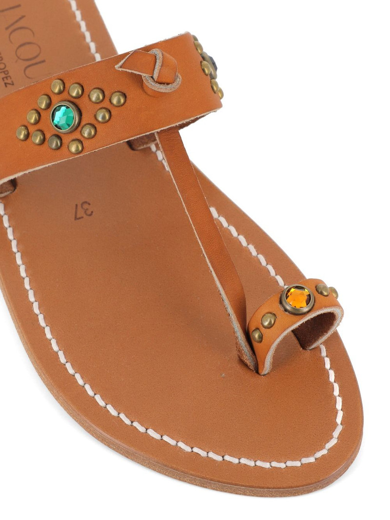 embellished toe-strap sandals 5