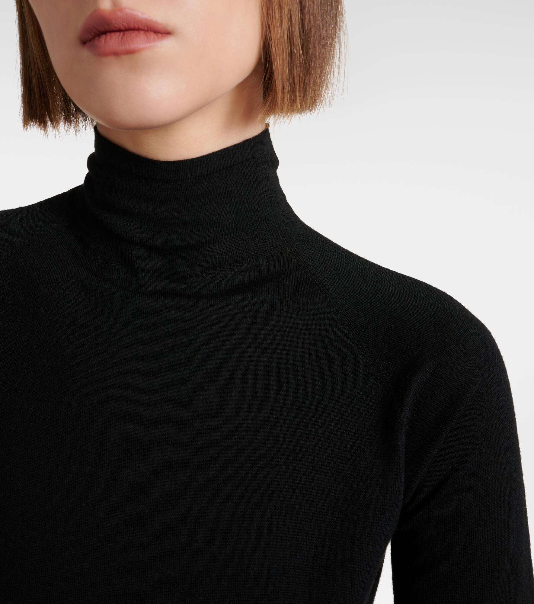 Honna wool turtleneck top - 4