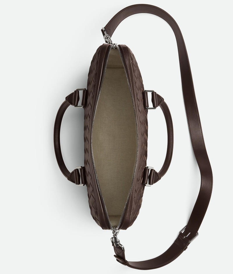 Slim Intrecciato Briefcase 3