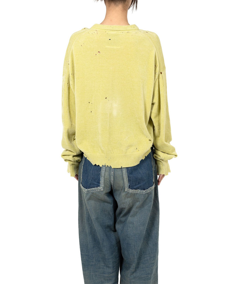 Distressed Knit Sweater 11