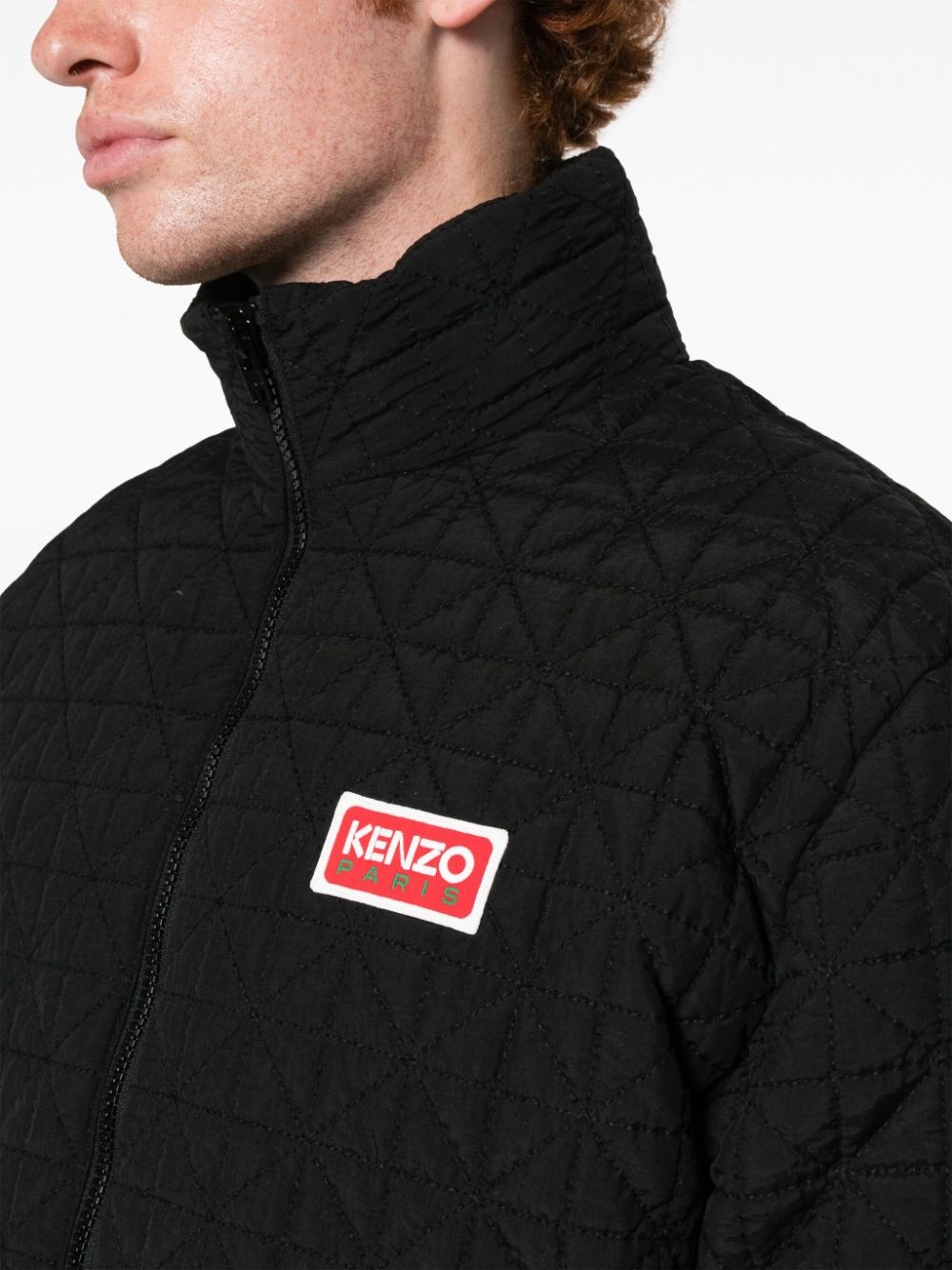 Sashiko-stitch puffer jacket - 5