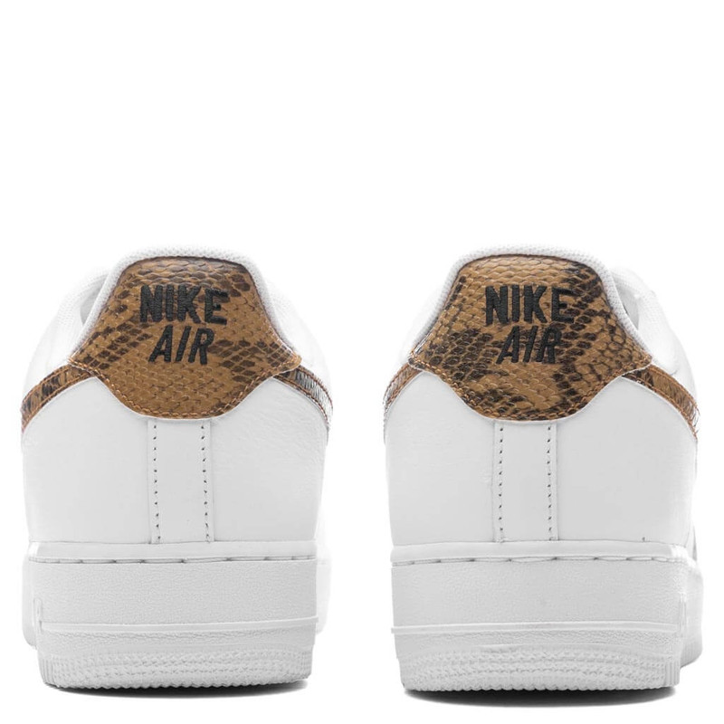 Nike AIR FORCE 1 LOW RETRO PRM QS 'IVORY SNAKE' - WHITE/ELEMENTAL GOLD/DARK HAZEL outlook
