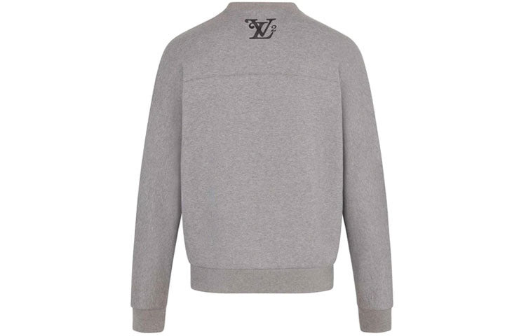 LOUIS VUITTON x Nigo Crossover Squared Casual Pullover Unisex Gray 1A7X6Z - 2