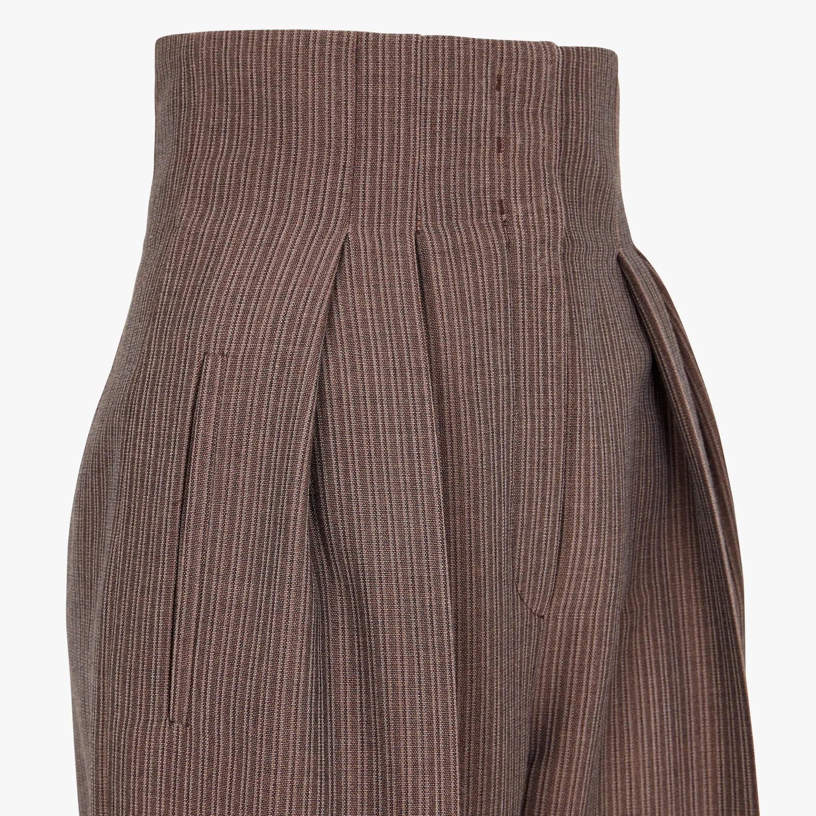 Brown wool suit - 6
