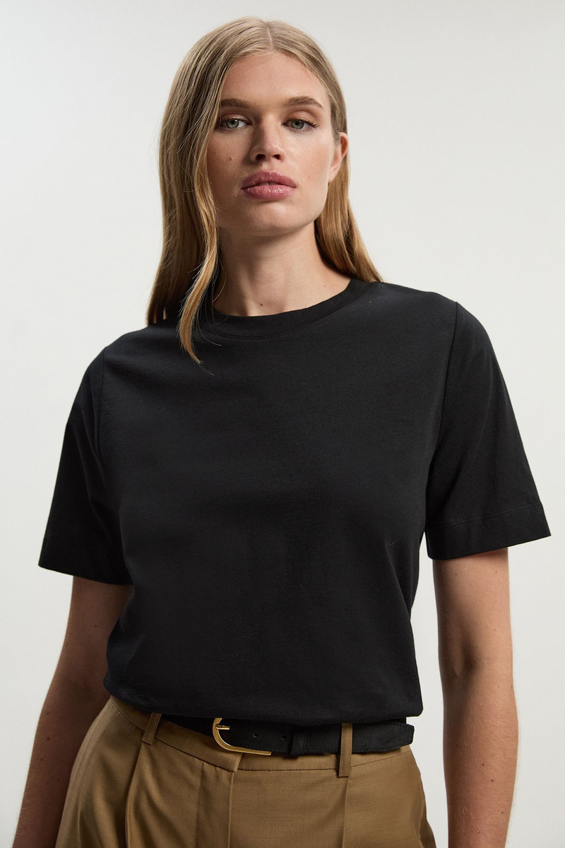 Lightweight Relaxed Fit Cotton T-Shirt 1