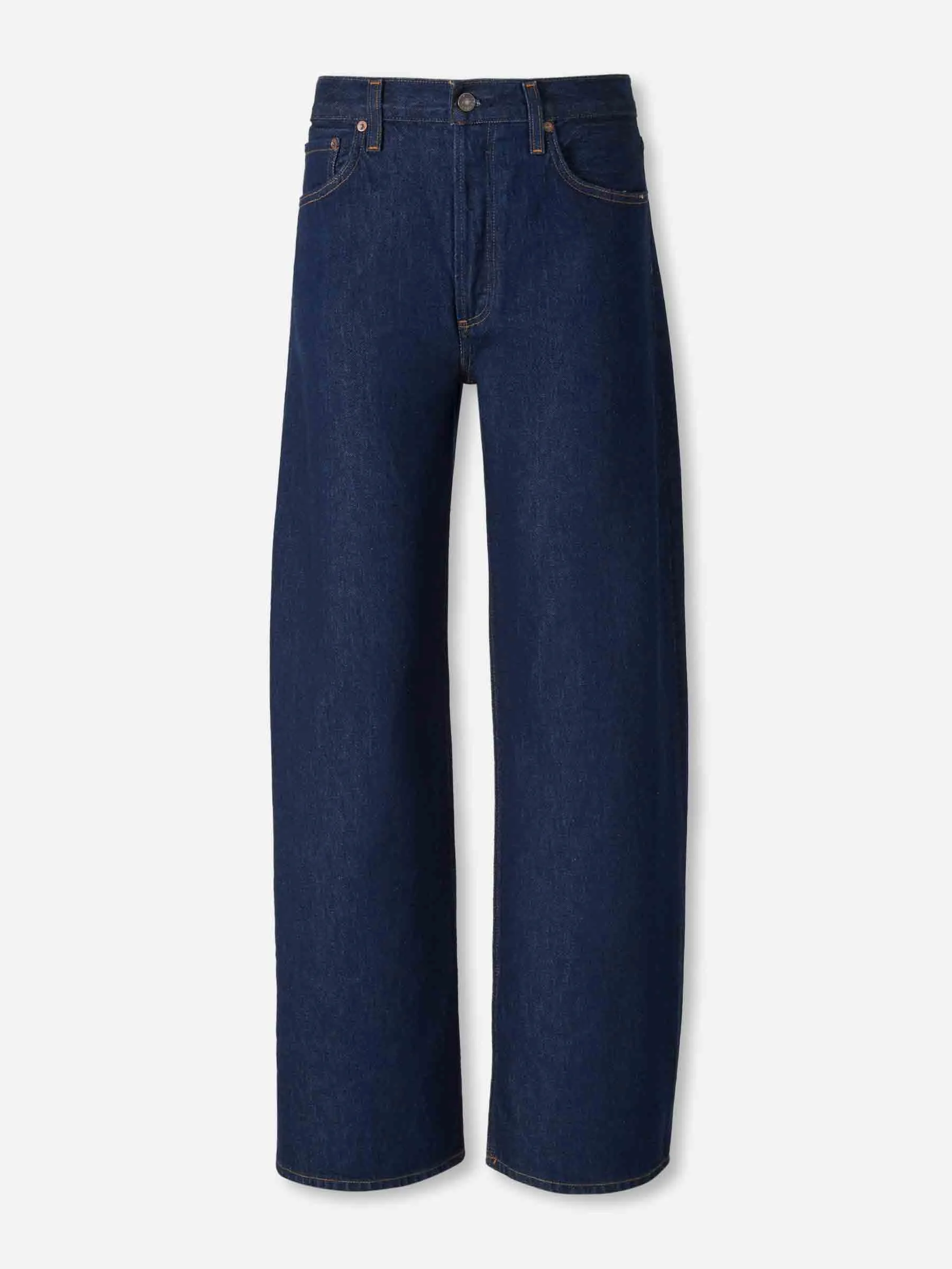 STRAIGHT COTTON JEANS - 1