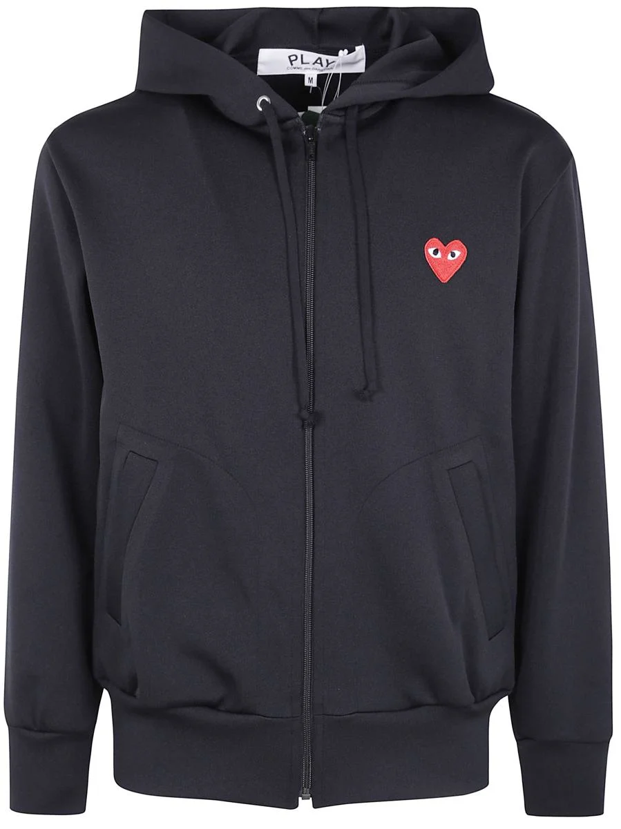 Comme Des Garçons Play "Red Emblem Heart" Sweatshirt Clothing - 1