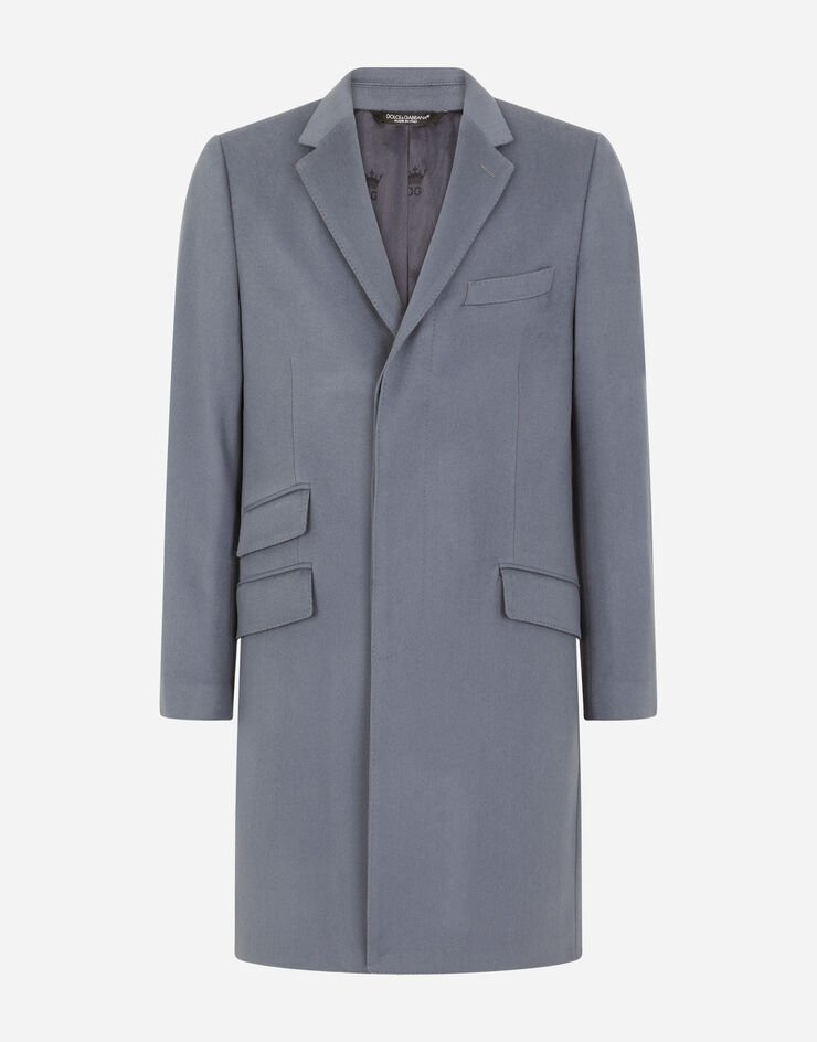 Double-breasted cashmere coat - 3